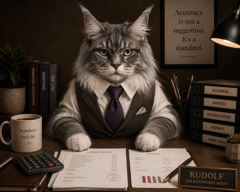 Rudolf — the backoffice agent